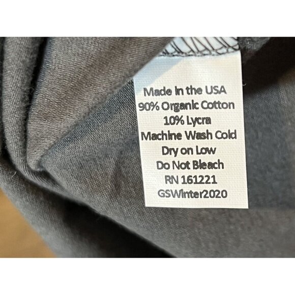 NWT Gus + Steel Charcoal Ringer Tee 18-24 months - Picture 3 of 5